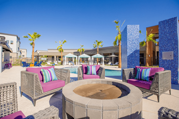 Hang-out spots with fire pits